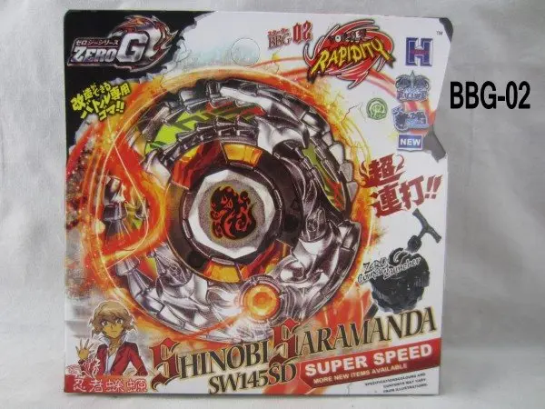 Бейблэйд 1 шт. Прядильный механизм ZERO G BBG 02 SHINOBI SARAMANDA SW145SD бустер|beyblade beyblades|beyblade
