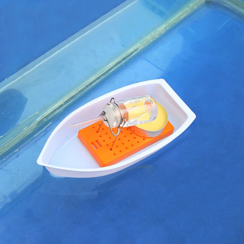 Свеча Powered пароходе науки гаджет Обучающие игрушки Физика Эксперимент 15*8 см |