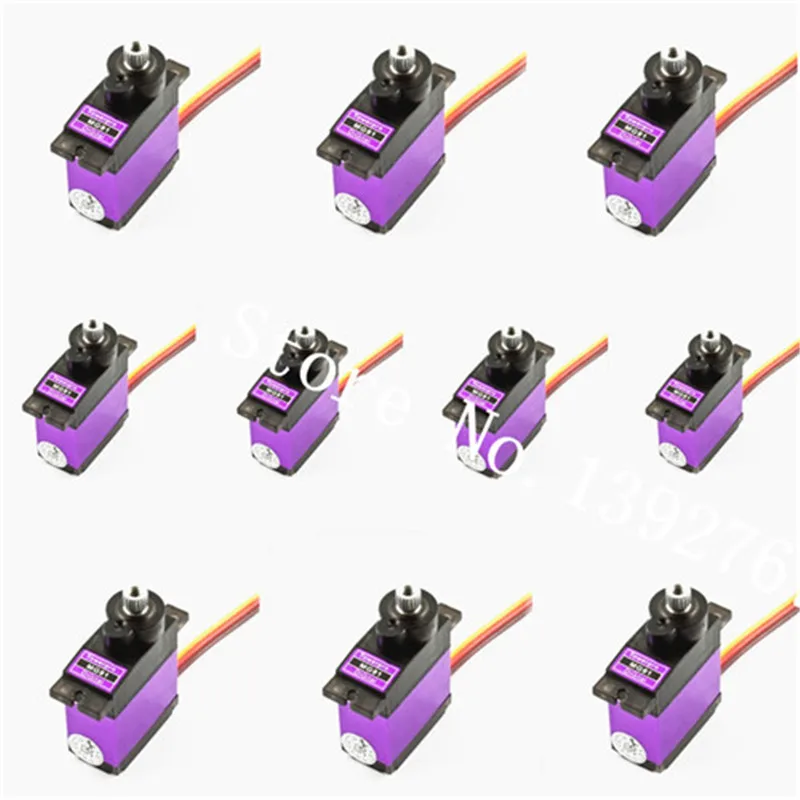 10 шт. Tower Pro MG91 2 6 кг Крутящий Момент Микро Цифровой Металлический Редуктор
