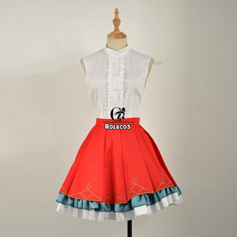 ROLECOS аниме Love Live All Stars Yuki Setsuna костюм для косплея идеальный проект мечты платье