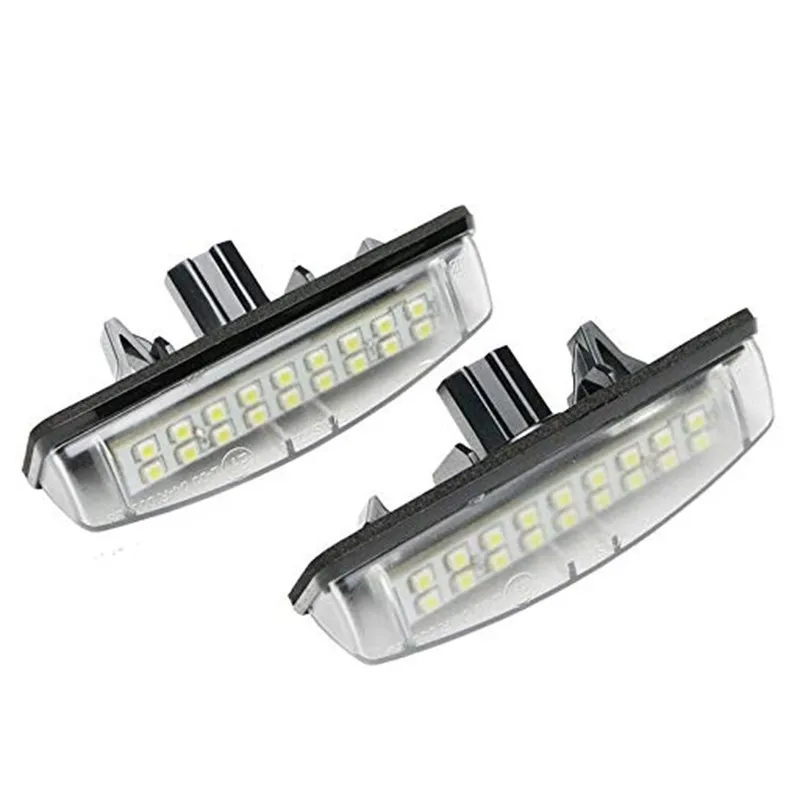 2 шт. без ошибок белый 18SMD светодиодный номер номерного знака для Toyota Camry Aurion Prius Lexus