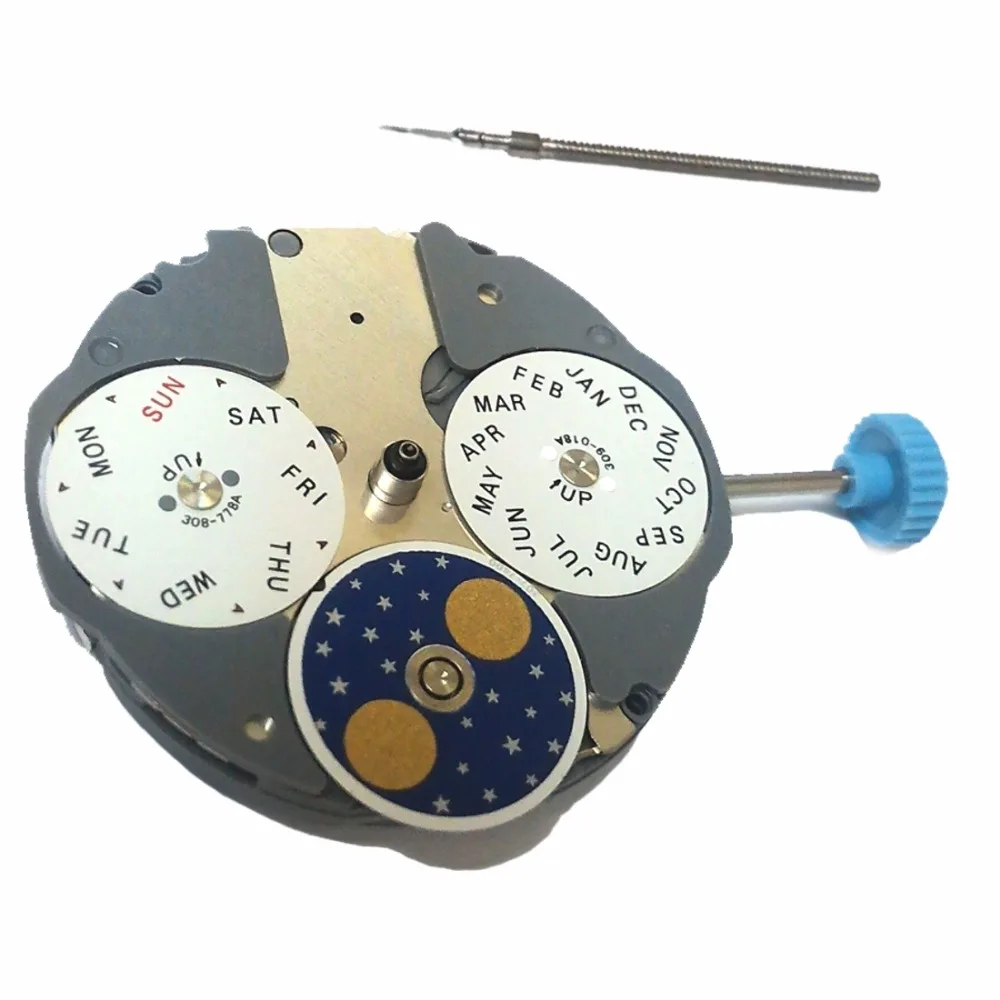 

MIYOTA 6P80 OOA Moon Phase Quartz Watch Movement