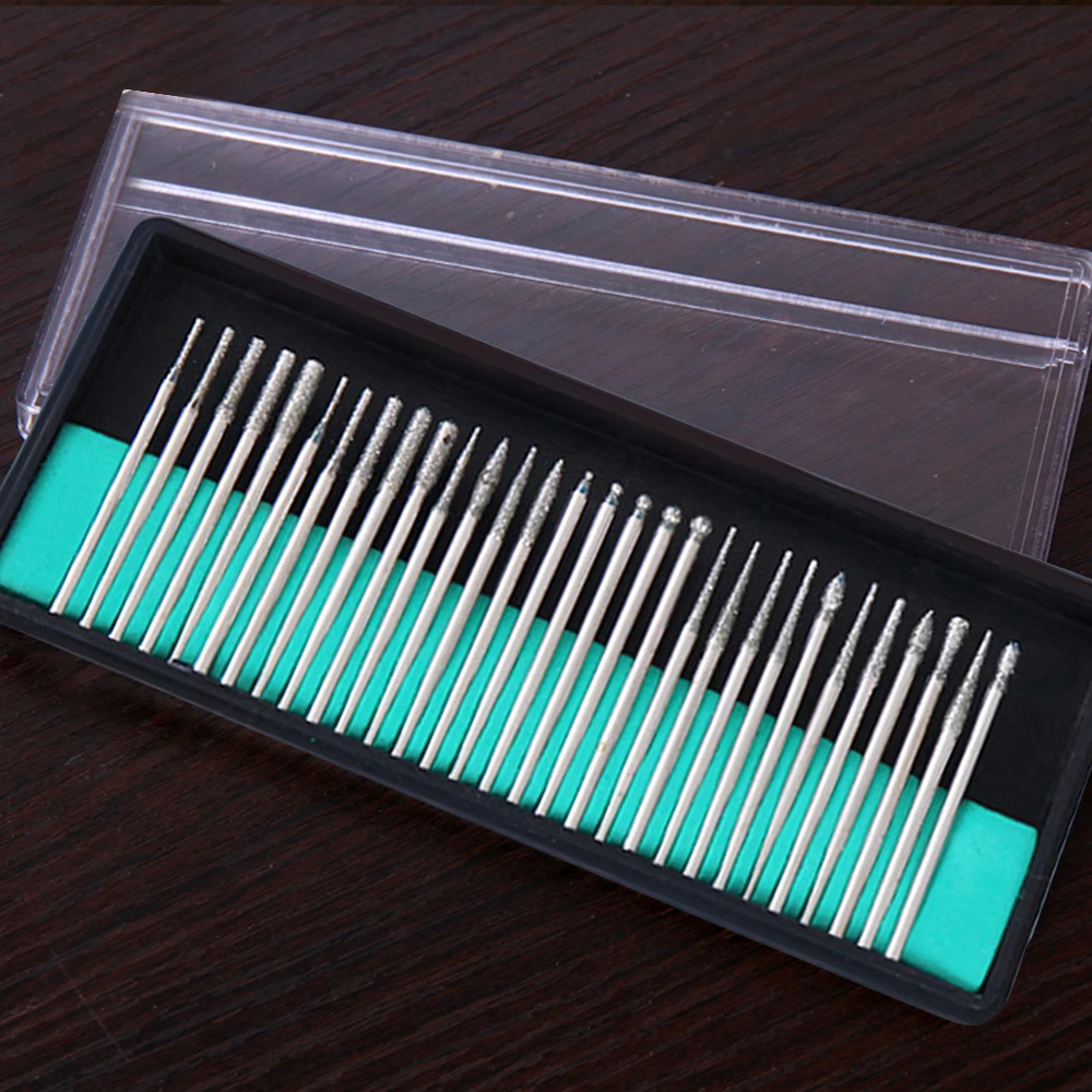 Набор фрез для маникюра и педикюра 30 шт.|manicure drill bits|nail pedicuremanicure |