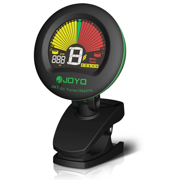 JOYO JMT-01 клип на цифровой гитарный тюнер метроном Поворот 360 градусов цветной