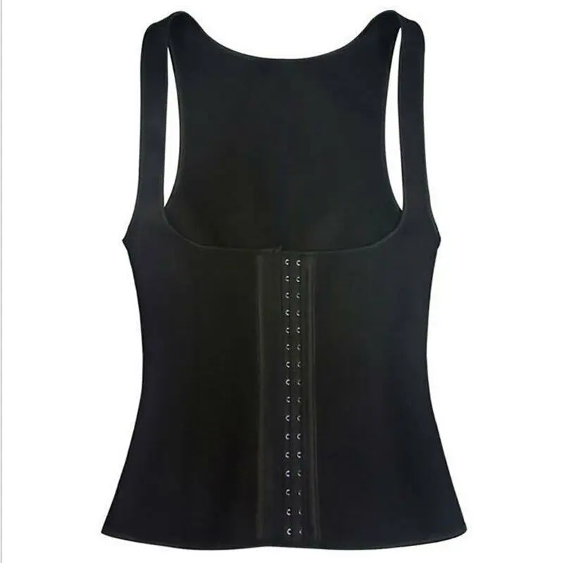 

New Shapers Neoprene Sauna Sweat Vest Waist Trainer Cincher Women Body Slimming Trimmer Corset Workout Thermo Push Up Yoga Shirt