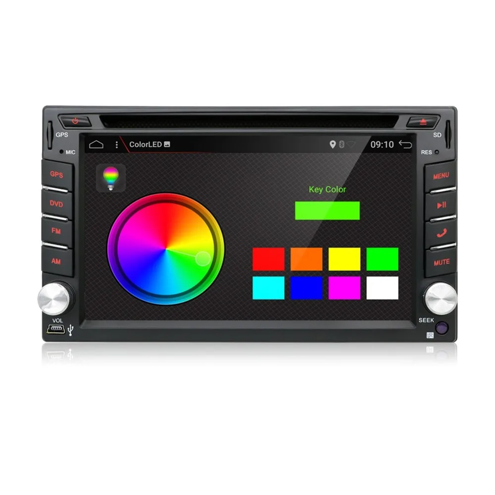 Best продажи Android 7 1 DVD плеер автомобиля gps Wi Fi 3g Bluetooth 2 DIN универсальный X TRAIL Qashqai x trail