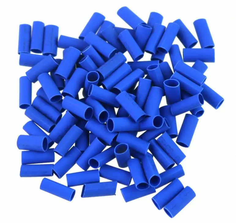 500 PCS/Длина 10 мм термоусадочная трубка изоляционные, термоусадочные трубки полиолефина Соотношение 2:1 обмотка кабеля с длинным рукавом комплект