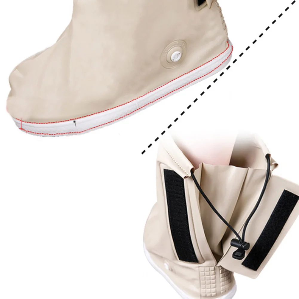

Unisex Rain Shoes Cover Waterproof Shoe Protector Rainy Days Reusable Overshoes DC120