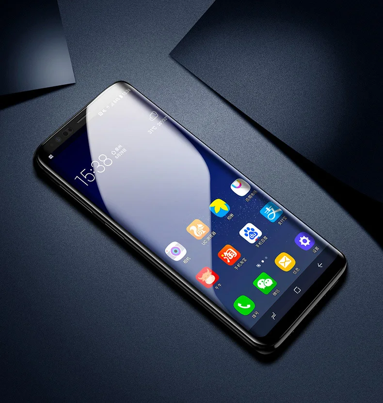 Aveuri Защитное стекло для samsung Galaxy S7 Edge S8 S9 Plus полное покрытие закаленное защитное стекло для экрана для samsung Galaxy Note 8 9