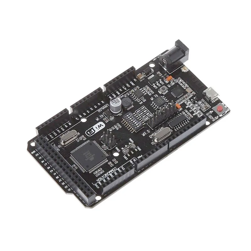 Mega2560 + WiFi R3 ATmega2560 ESP8266 32 Мб USB TTL памяти совместим с Mega NodeMCU для WeMos ESP8266|Интегральные