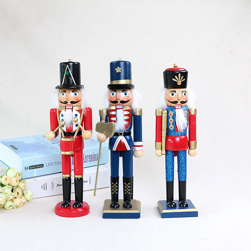 Новый Рождественский праздничный гайковёр высотой 30 см военные гайковёры типа 1