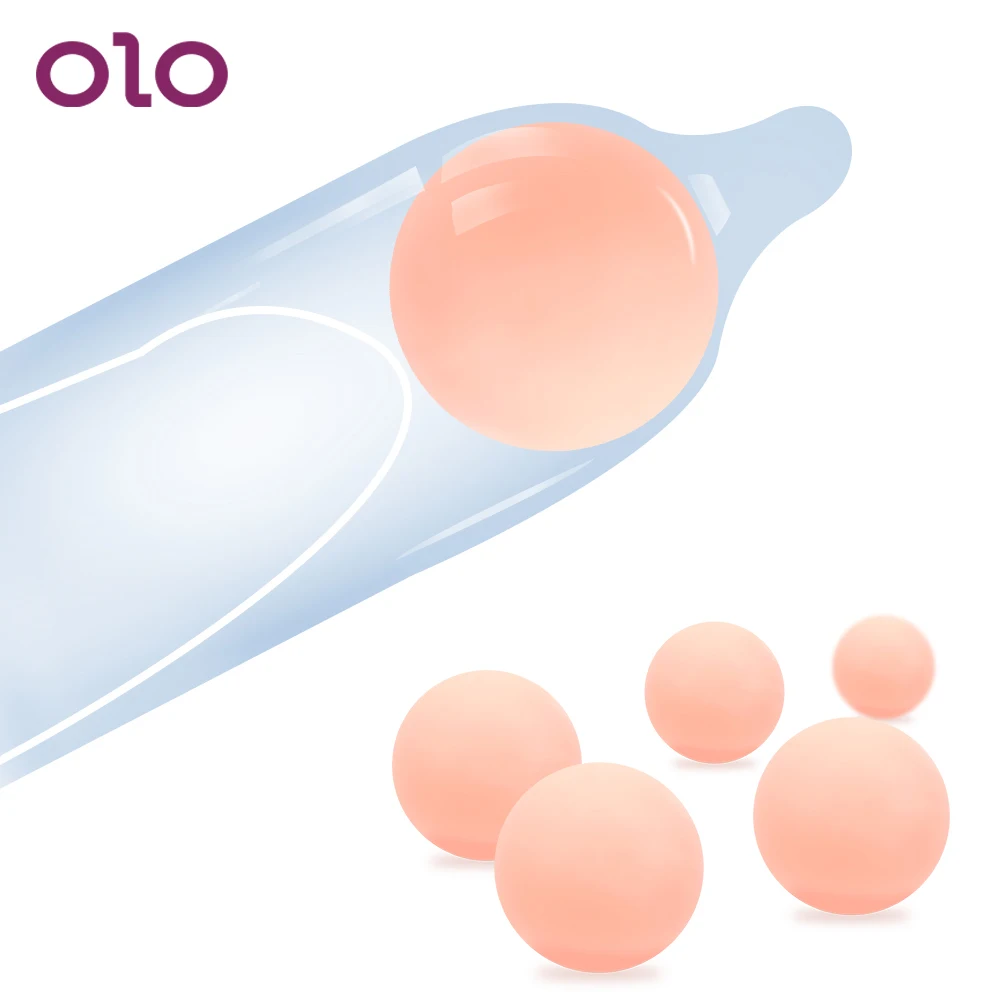 Интимные товары OLO многоразовые шарики Мягкая головка прикрепляет мужской