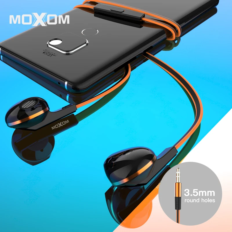 Наушники MOXOM игровая гарнитура спортивные наушники высококачественные вкладыши