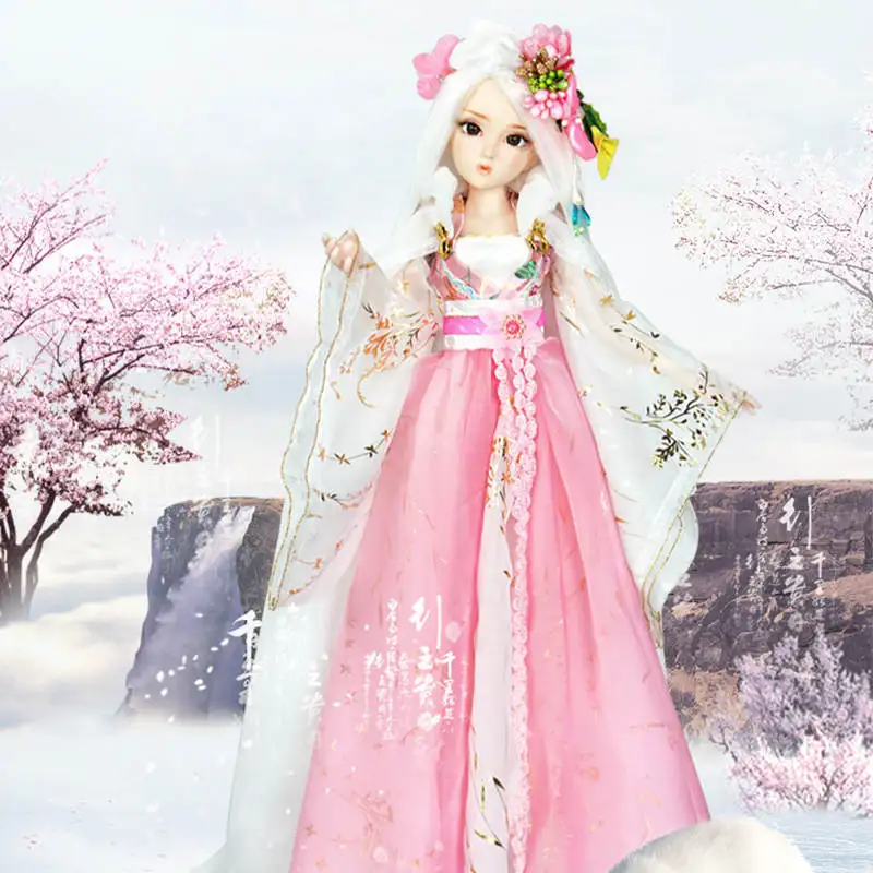 Fortune Days 1/4 дневник королева BJD кукла шарнир тело с макияж включая одежду обувь волосы Изысканный Подарочная коробка Упаковка игрушка, SD - Цвет: Like a picture