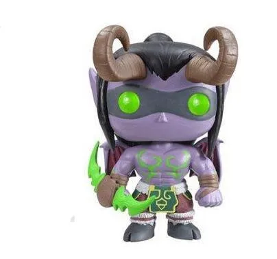 Зеленый Аниме Фигурка WOW Sylvanas Windrunner стрельба из лука королева ПВХ Аниме Фигурка модель для детей подарок на день рождения - Цвет: Зеленый