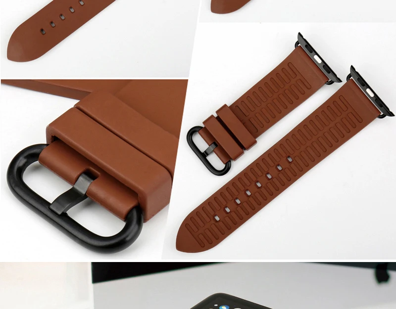 Аксессуары для часов MAIKES силиконовый ремешок для Apple Watch 44 мм 40 мм фторуглеродная Резина iWatch 4 3 2 1 Apple Watch 42 мм 38 мм