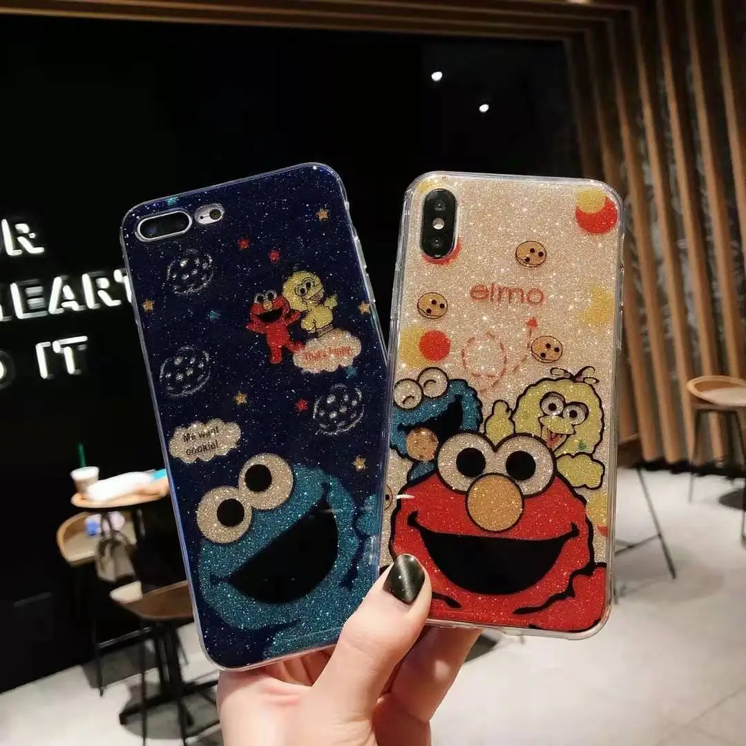 Для iPhone XS Max Розовая пантера Блестящий блестящий чехол для телефона для iPhone X XR 8 7 Plus 6S блестящая оболочка крышка Капа Coque