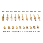 Универсальный карбюратор, основная струя и медленные пилотные струи CVK PWK, форсунка карбюратора мотоцикла для Mikuni Koso OKO, 20 шт.