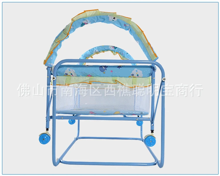 Многофункциональная Металлическая Детская кроватка детская тележка качели