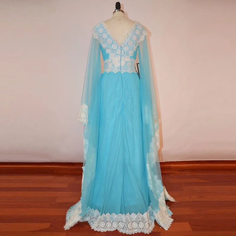 LORIE марокканский кафтан арабский v образный вырез длина в пол с длинным рукавом и