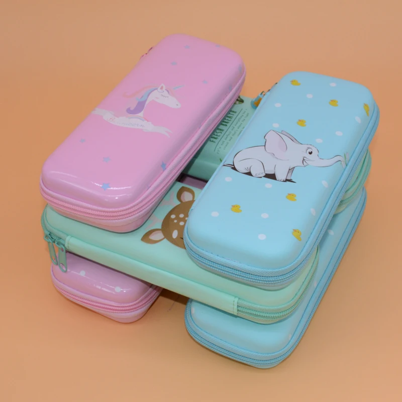 Pencil case pink cute school kalem kutusu escolar piornik etui pennen cartucheras kawaii estuches papeleria trousse scolaire box