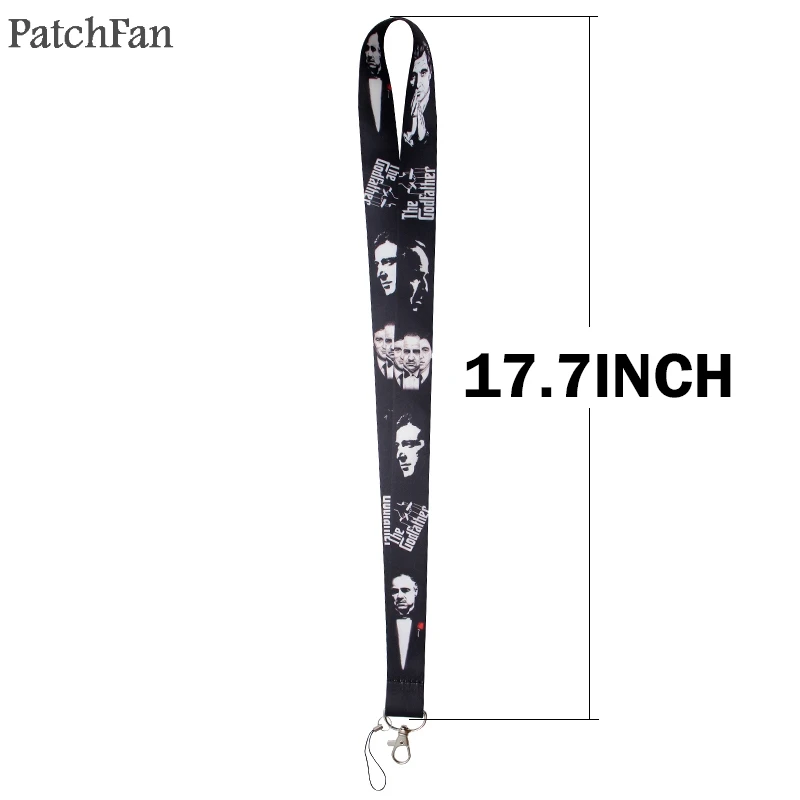 Patchfan The Godfather movie шейные ремешки для ключей, очки, держатель для карт, брелок для телефонов, фотоаппаратов, лямки A1273