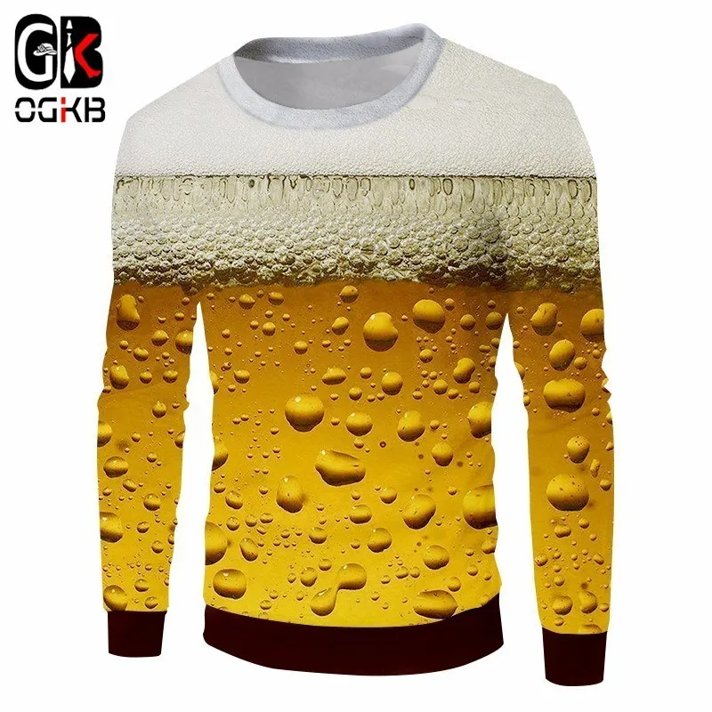 OGKB унисекс Хип-Хоп Уличная одежда в стиле панк пуловеры с длинными рукавами и