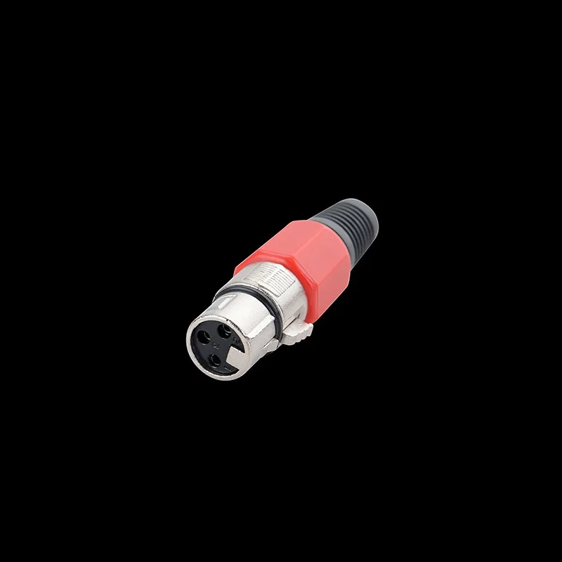 Трехъядерный разъем XLR 3-контактный микрофон аудио кабель штекер Терминал