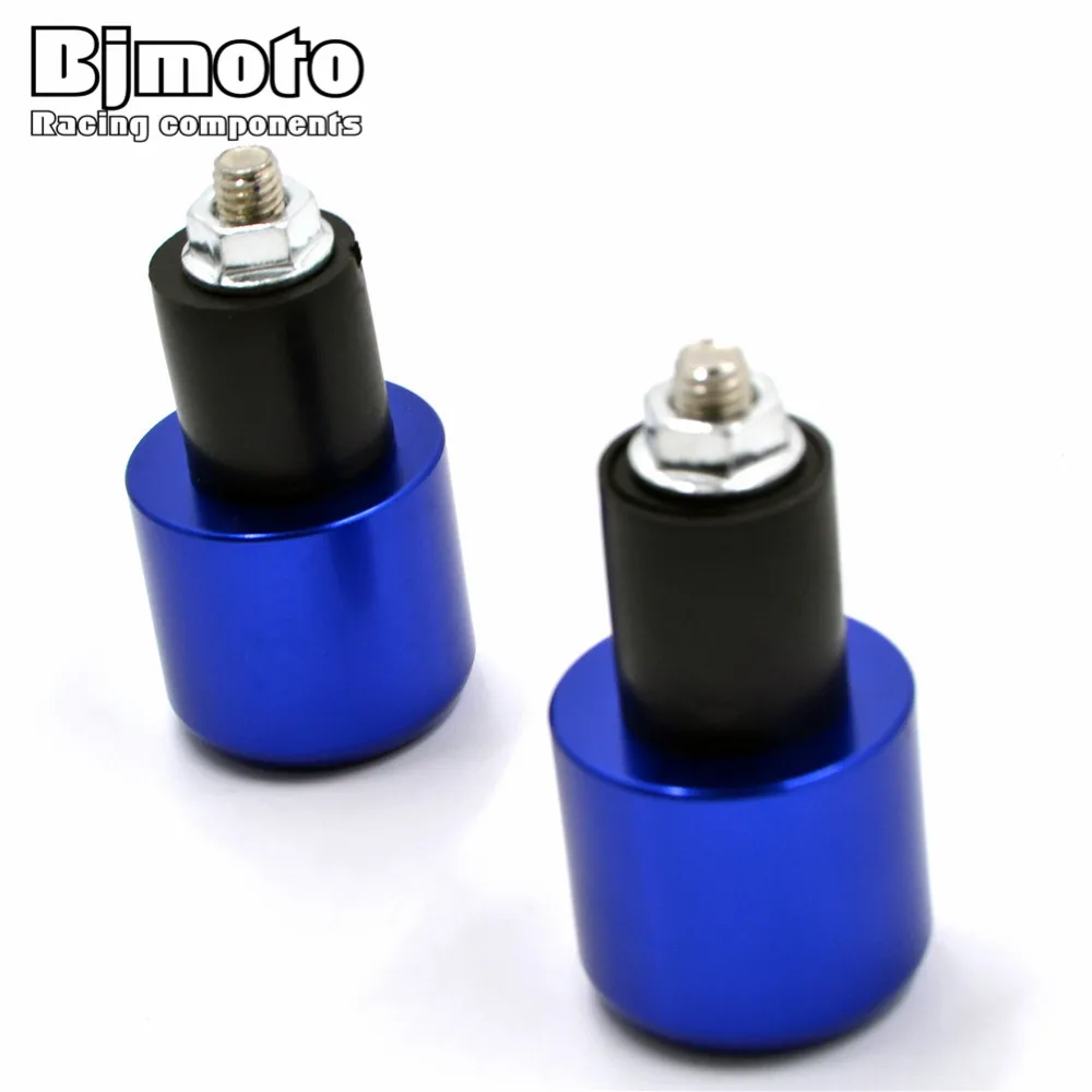 Bjmoto мотоцикл 7/8 дюйма 22 мм CNC крышка руля ручка стержень захвата конец для Yamaha kawasaki