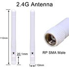 2 шт. 2-3 дБи 2,4 ГГц WIFI антенна c разъемами RP SMA мужские универсальные антенны Усилитель WLAN маршрутизатор антенный разъем Усилитель