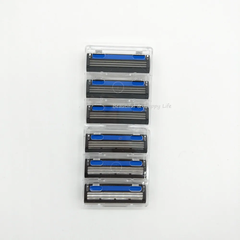 Высококачественная трехслойная Бритва для мужчин 30 шт./лот безопасная бритва с 3