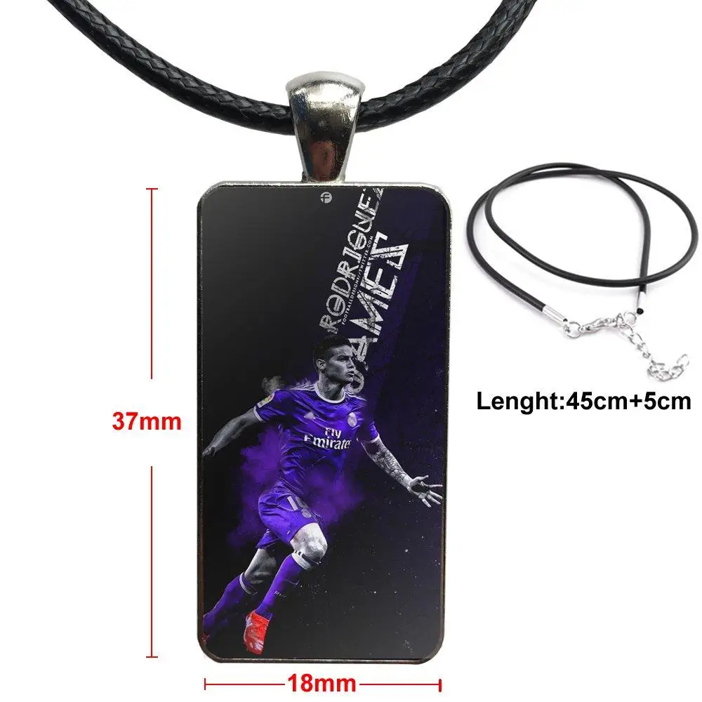 Подарок для девочек модный стеклянный кабошон кулон прямоугольное ожерелье