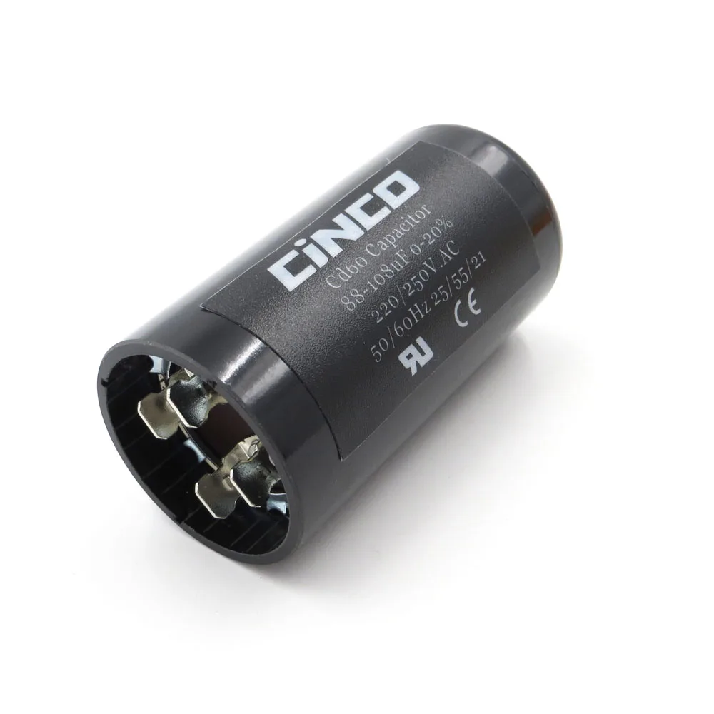 88 108MFD 220 V 250 275 CD60 пусковые конденсаторы двигателя RV запуск ing 108 mf uf компрессор HVAC