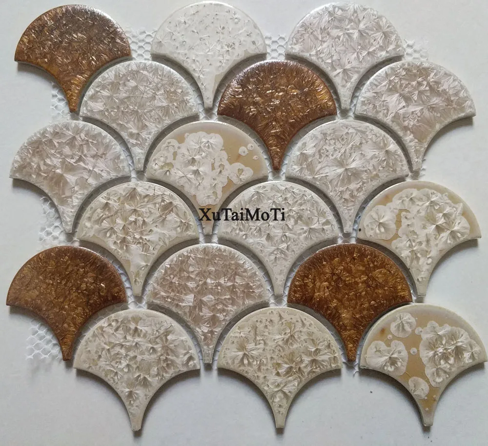 Новое прибытие рыбья чешуя керамическая мозаичная плитка кухня backsplash ванная