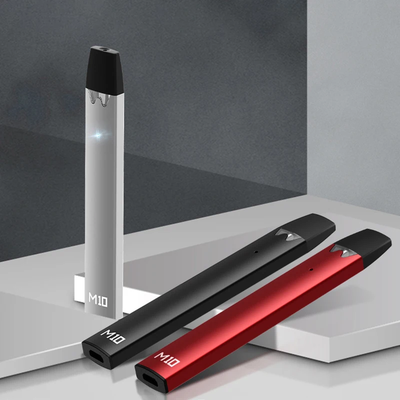 5 шт. M10 Vape Kit 240 мАч аккумулятор 1 мл картридж Pod система ручка электронная сигарета