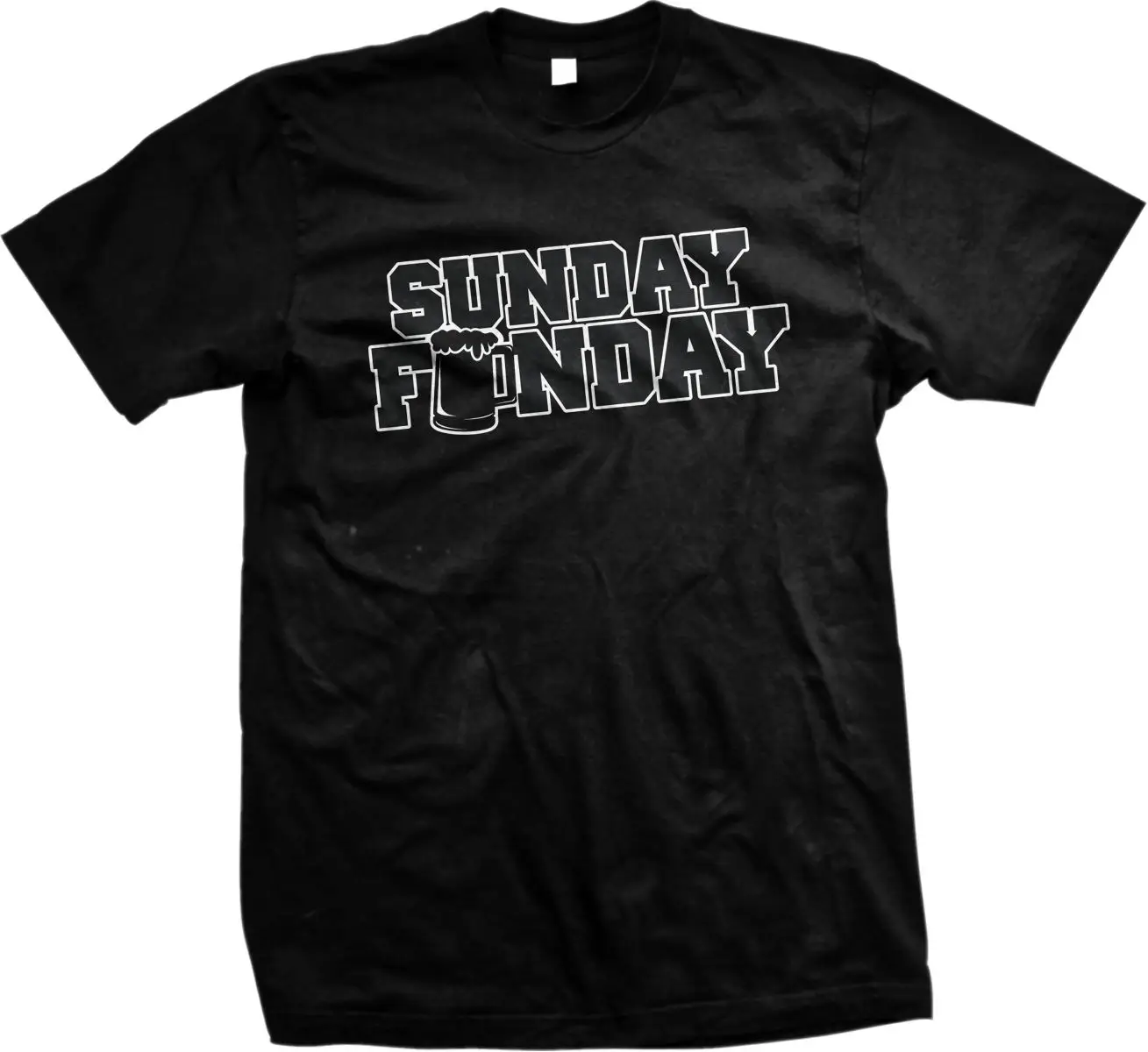 Распродажа принт Sunday FunDay пивная пена футбольная безрукавка Летняя мужская
