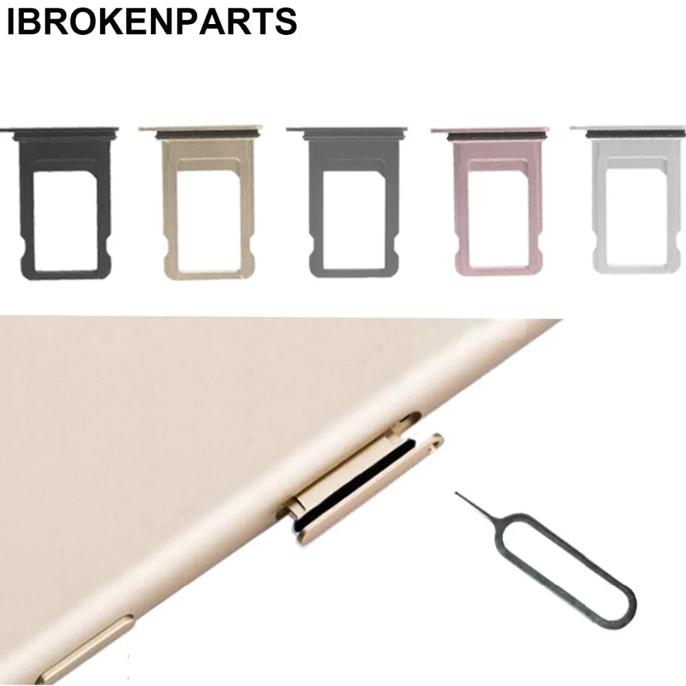 Новые адаптеры для Sim-карт Apple iPhone 8 Plus держатель слота Micro Sim-карты Сменные