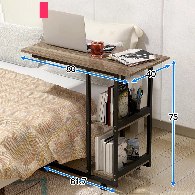 Version B Scrivana Pliante Lap Escrivaninha Dobravel кровать ноутбук Tisch Schreibtisch прикроватный Mesa стенд ноутбук стол для учебы компьютерный стол - Цвет: Version B