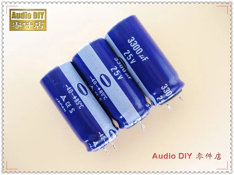 

2PCS/10PCS Early S Series 3300uF 25V 25V3300UF Electrolytic Capacitor
