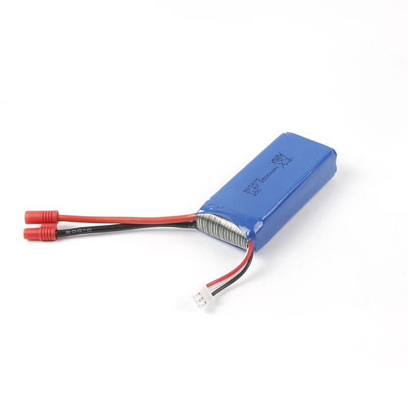 5 шт. 7 4 в 2500 мАч 25C аккумулятор 1 к зарядный кабель + балансирующее зарядное
