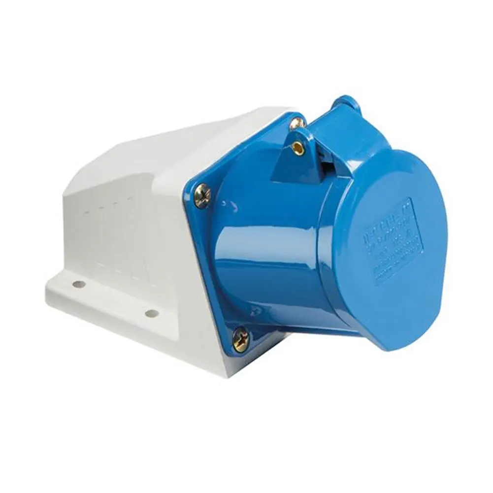 IP44BuildingIndustrialSiteWork240V16A3PinIndustrialPlugSocketNew|Электрические розетки| |