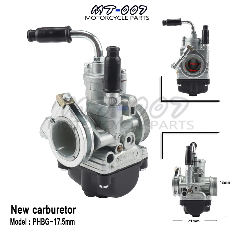 

New carb carburettor fit moped/pocket for carburetor PHBG 17.5mm 17.5 motorcycle free shipping
