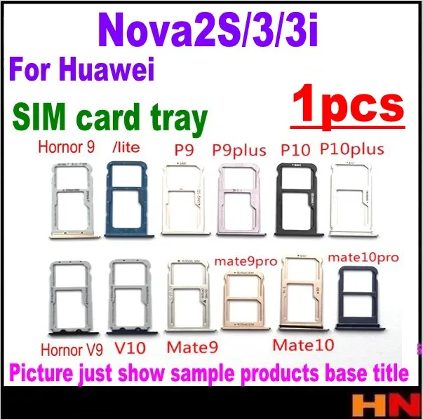 1 шт. для Huawei Nova 3 3i 2 S SIM кард ридер лоток держатель Слот адаптер сим карты