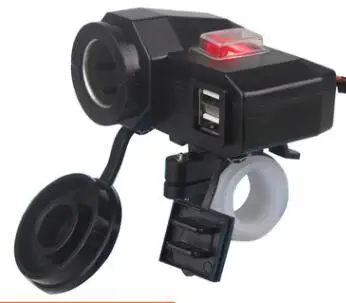 Автомобильное зарядное устройство с двумя USB портами 12 24 В| |