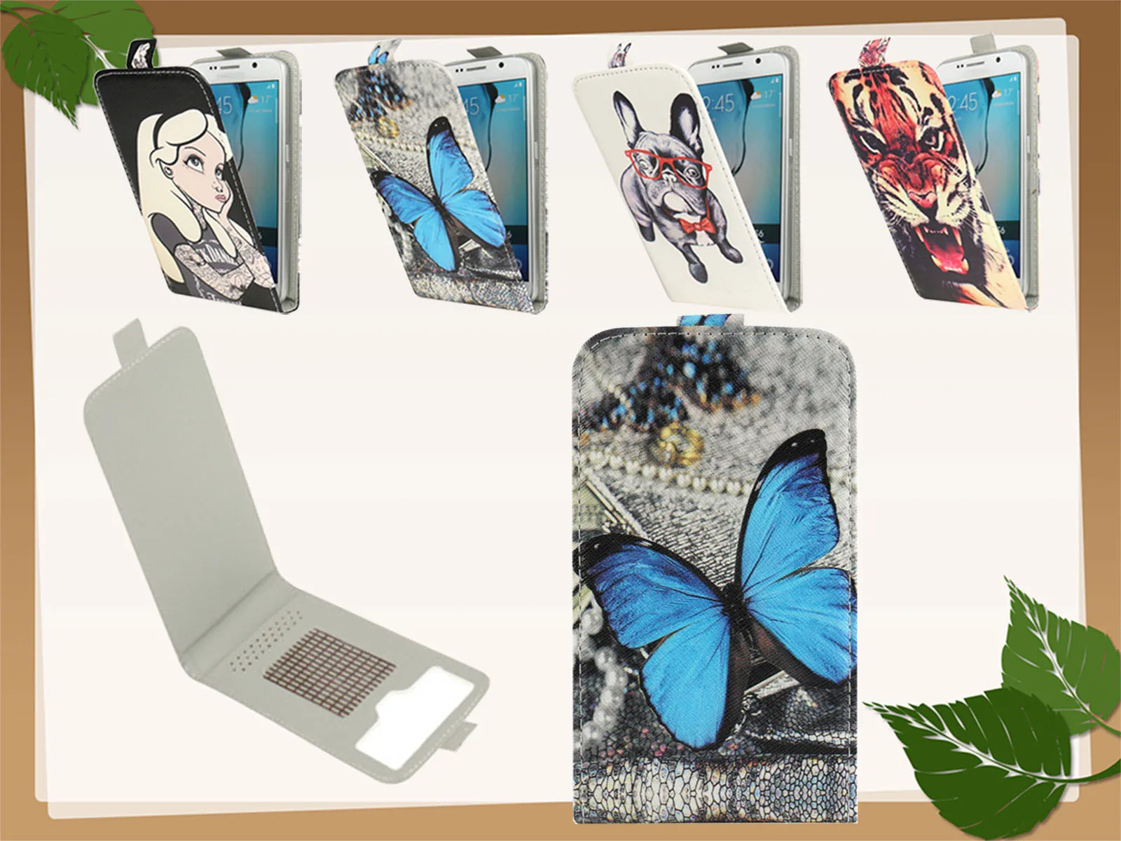 Чехол книжка для Fly Life Compact FS530 power Plus XXL Champ FS529 FS526 2 из искусственной