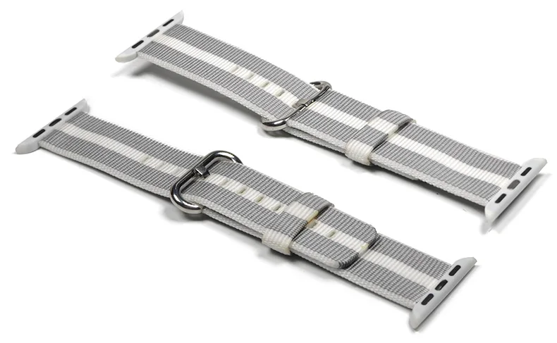 Лямка из нейлоновой ткани для наручных часов Apple watch, версии 44 мм 40 мм, correa, aplle watch 42 мм, 38 мм, браслет на запястье ремень наручных часов Iwatch, 4/3/2/1