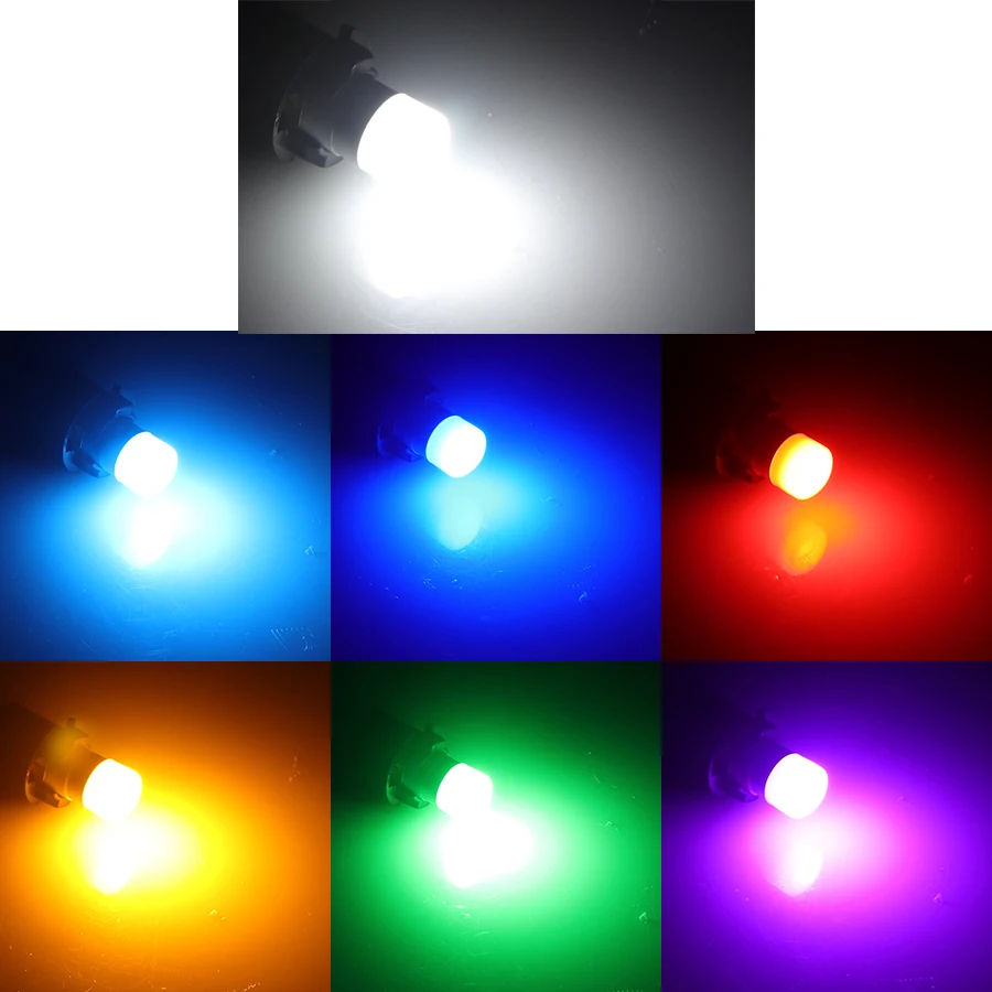 2X 3030 SMD T10 W5W Светодиодная лампа для чтения автомобильная купольная дверь фонарь в