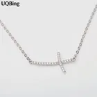 Новое поступление, Прямая поставка, Стерлинговое Серебро 925 пробы, хрустальные подвески и ожерелья, ювелирные украшения, воротник