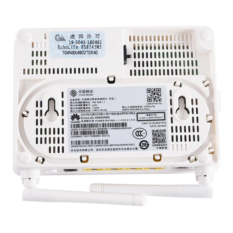 Hua wei HS8545M5 Gpon терминал ONU 1GE+ 3FE+ 1POT+ 1USB+ WiFi SC UPC интерфейс волоконный модем английская прошивка