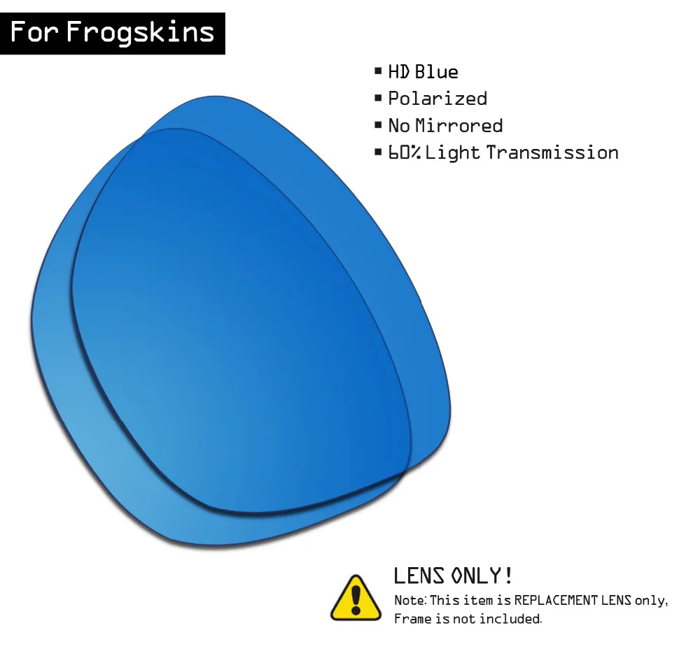 Солнцезащитные очки SmartVLT Сменные линзы для солнцезащитных очков Oakley Frogskins-HD Blue |